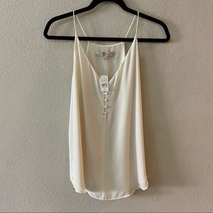 LOFT White/Cream Tank Top